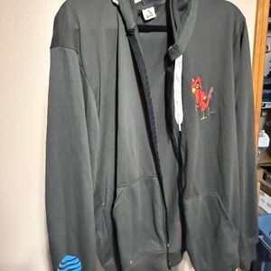 MLB Black and Gray‎ Lightweight Jacket